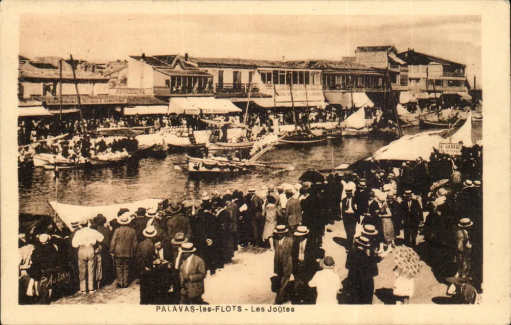 Palavas-les-Flots - As Joûtes — Edição Paul Astay-Plage - Frente