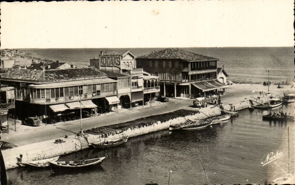 Palavas - Vista geral da Praia — Rive gauche — Édition NARBO, 61, Allée St-Agnes, Toulouse - Frente