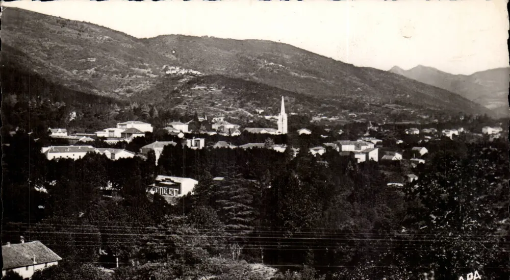 Lamalou-les-Bains — Vista geral — Sociedade das Cartas Postais de Albi, n°2 - Frente