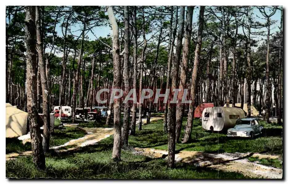 Camping unter den Bäumen — Le Grau d'Acde (Hérault) — S.N.E. Narbo - Vorderseite