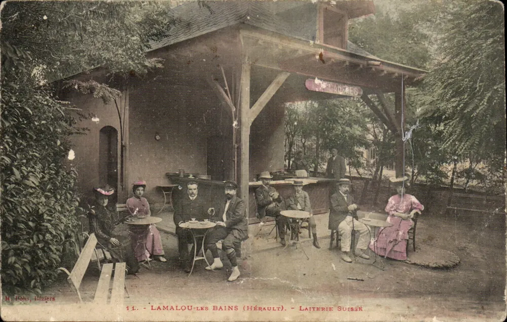 Lamalou-les-Bains (Hérault) — Schweizer Käserei — M. Pöhs, Béziers, n°11 - Vorderseite