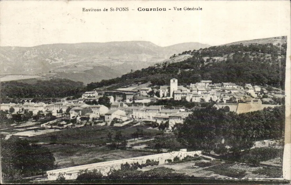 Courniou — Vista Geral — Editor St Pons - Frente