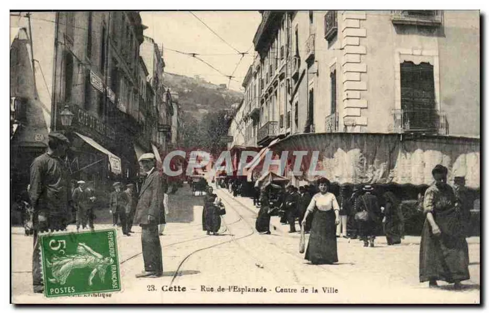 Esta – Rua da Esplanada – Centro da Cidade — Editor: C. B. L. (n° 23) - Frente