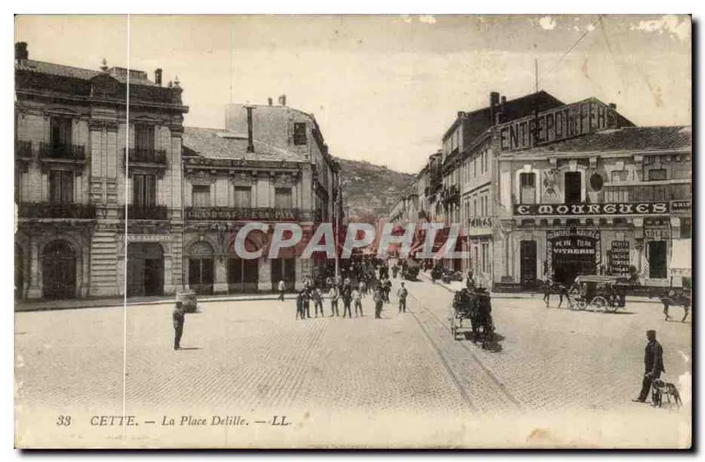 CETTE — Delille स्क्वेयर — LL, संख्या 33 - आगे