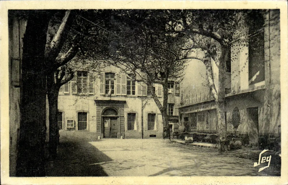 Place de la Sous-Préfecture in Le Vigan — Nos Cevennes — Luxusausgabe SEG - Vorderseite