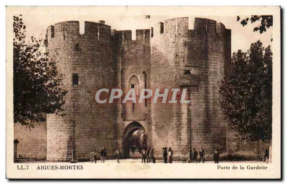 Aigues-Mortes — Tor der Gardette — LL.7 - Vorderseite
