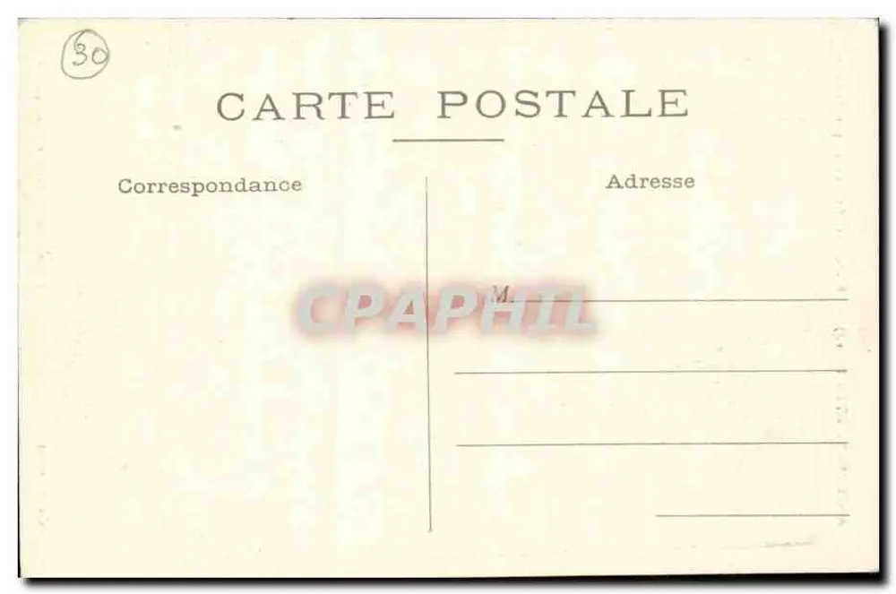 Aigues-Mortes (Gard) — Estátua de São Luís, por Pradier — Edit. Dumont - Verso