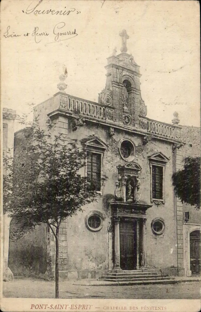 Pont-Saint-Esprit — Cappella dei Penitenti — editore Lucian e Henri Gourret - Recto