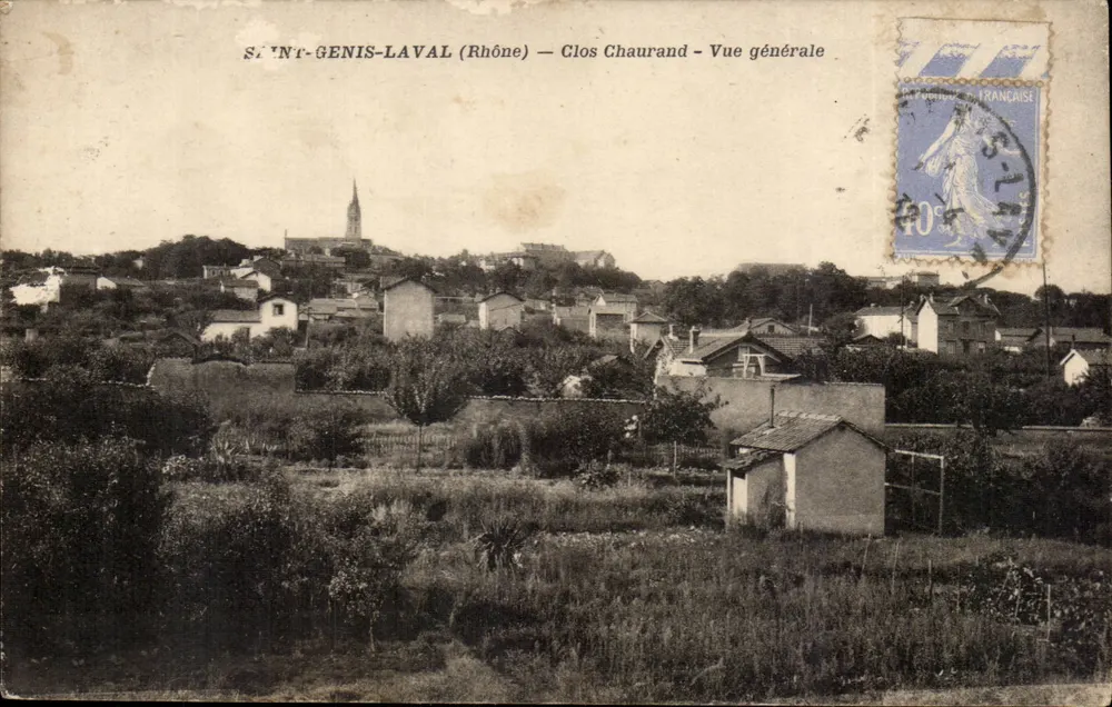 Saint-Genis-Laval (Rhône) — Clos Chaurand — Vista geral - Frente
