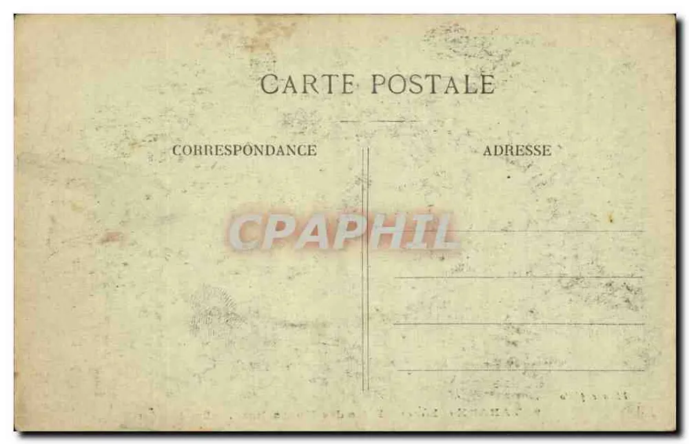 Tarare (Rhône) — Fêtes des Mousquelines — Rue de la Gare - Rückseite