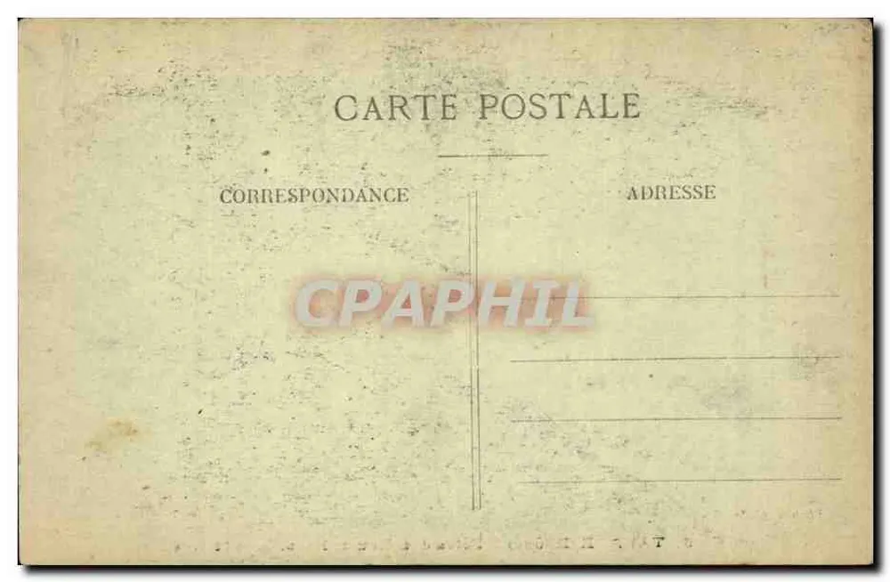 Tarare (Rhône) — Fêtes des Mousselines — La Pécherie - Rückseite