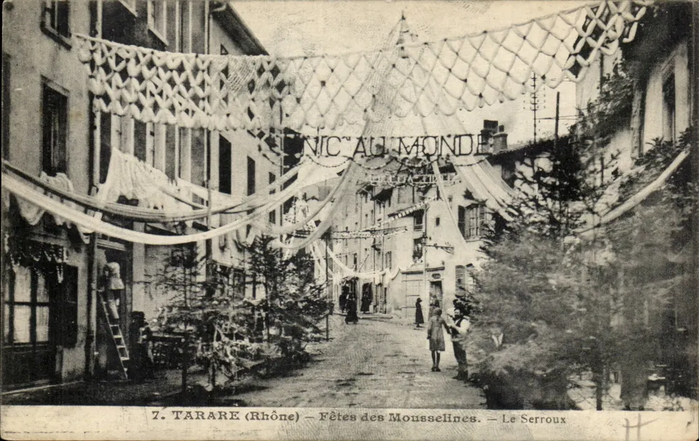 Tarare (Rhone) — Fiestas de las Mousselines — Le Serroux - Anverso
