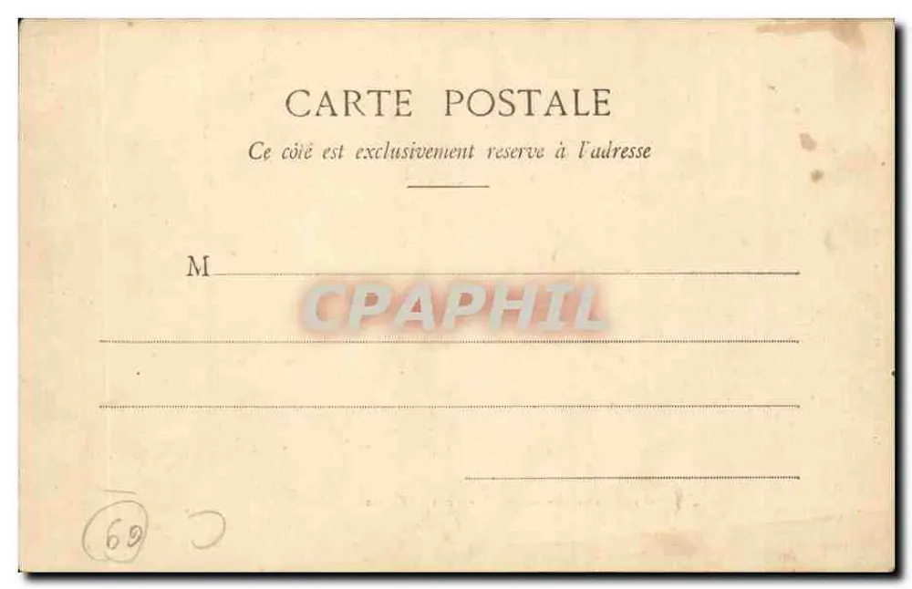 St-Symphorien-s-Coise — Torre do Conde — F. Badoll, editor, St-Symphorien-s-Coise - Verso