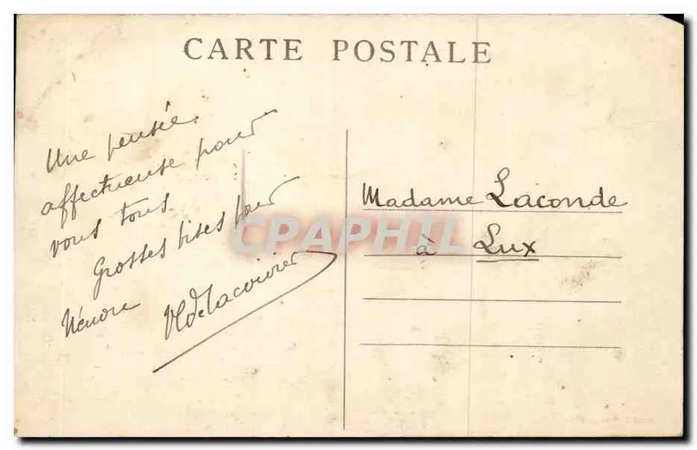 LYON - Ecole de Santé Militaire et Avenue Bertbelot — E. André, Lyon, n° 5633 - Rückseite