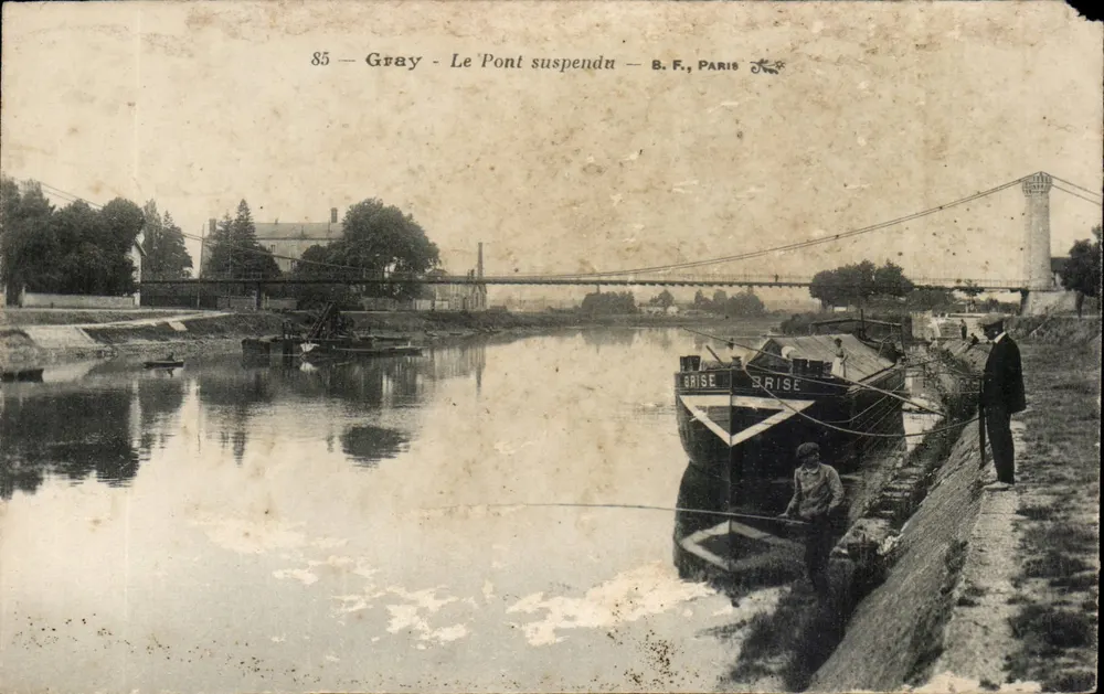 Gray - O Ponte Suspensa — B.F., Paris - Frente