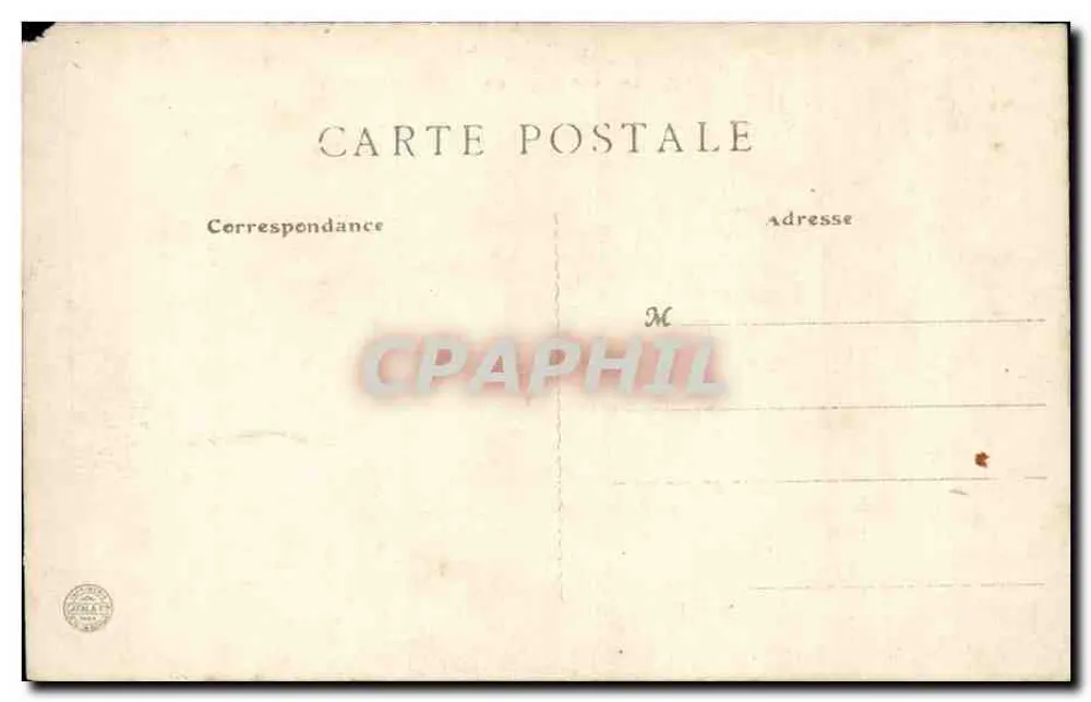 Gray - O Ponte Suspensa — B.F., Paris - Verso