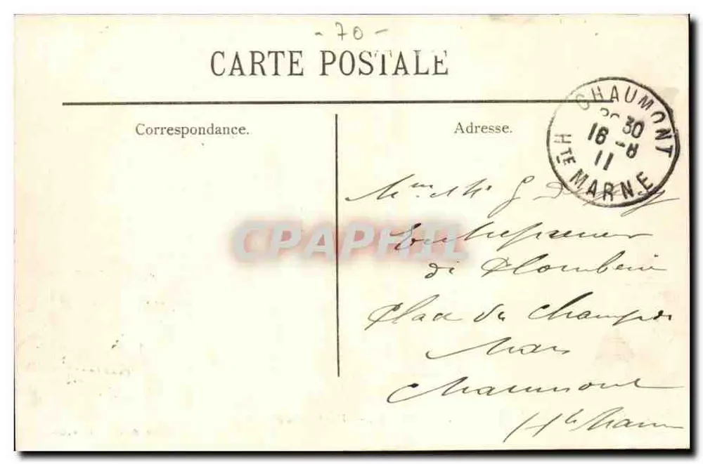 Vauvillers — Vista Geral — La Haute-Saône-Illustrée — Edição EL - Verso