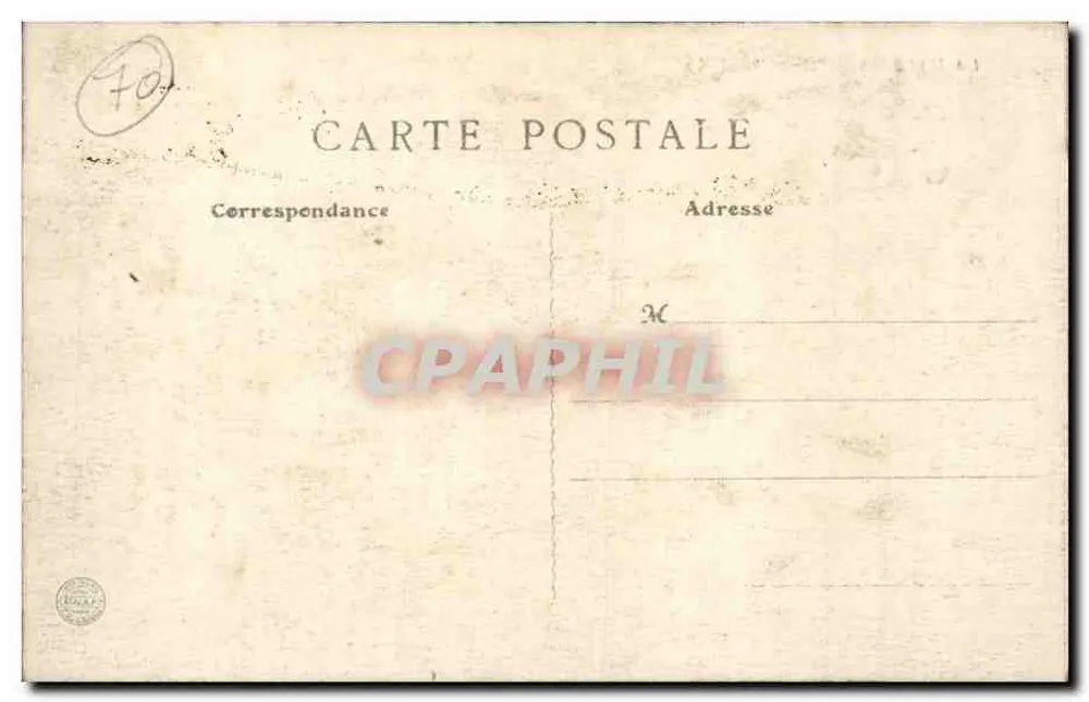 Gray — Uitzicht genomen vanaf de Folie — B. F., Parijs - Achterkant
