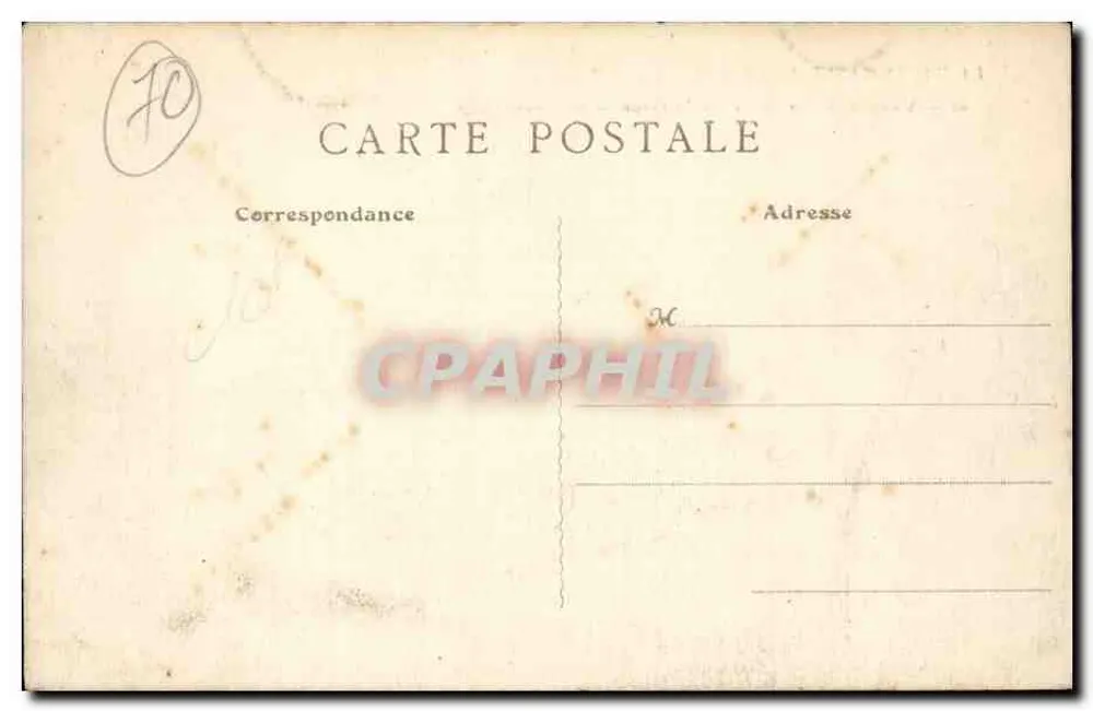 Vesoul — As margens do Durgeon — B. F., Paris - Verso