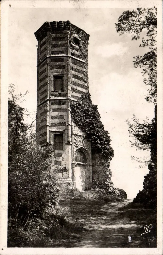 Montfort-l'Amaury — Die Turm von Anne von Bretagne (15. Jahrhundert) — Verlag d'Art AP. II - Vorderseite