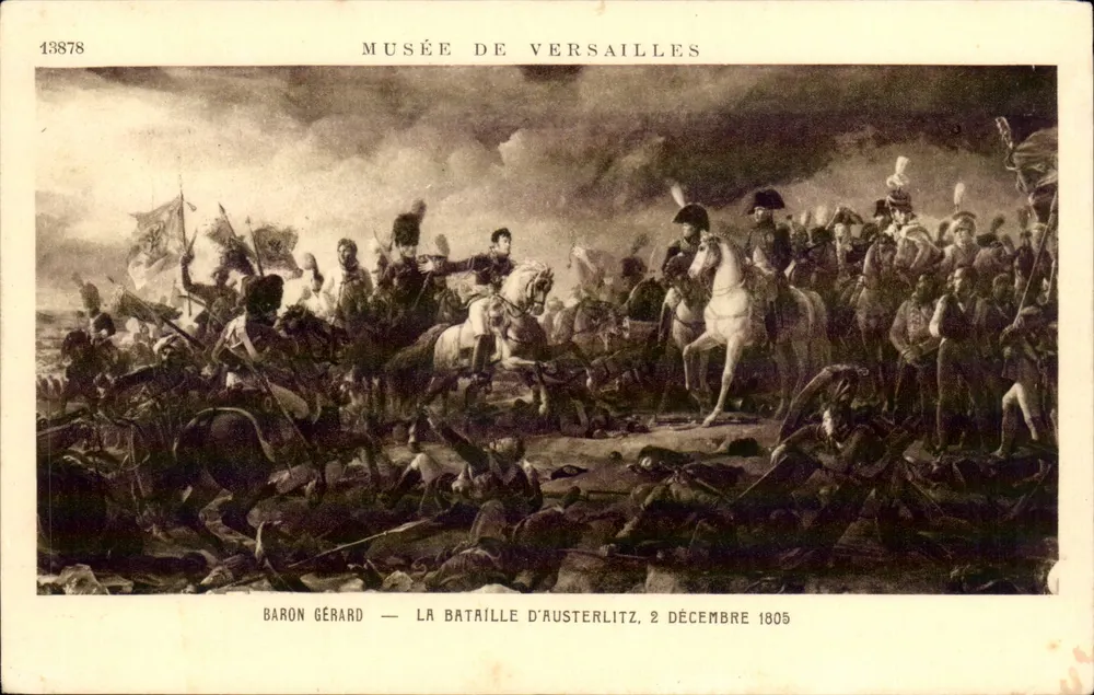 Schlacht bei Austerlitz — 2. Dezember 1805 — Musée de Versailles — Baron Gérard — n° 13878 - Vorderseite