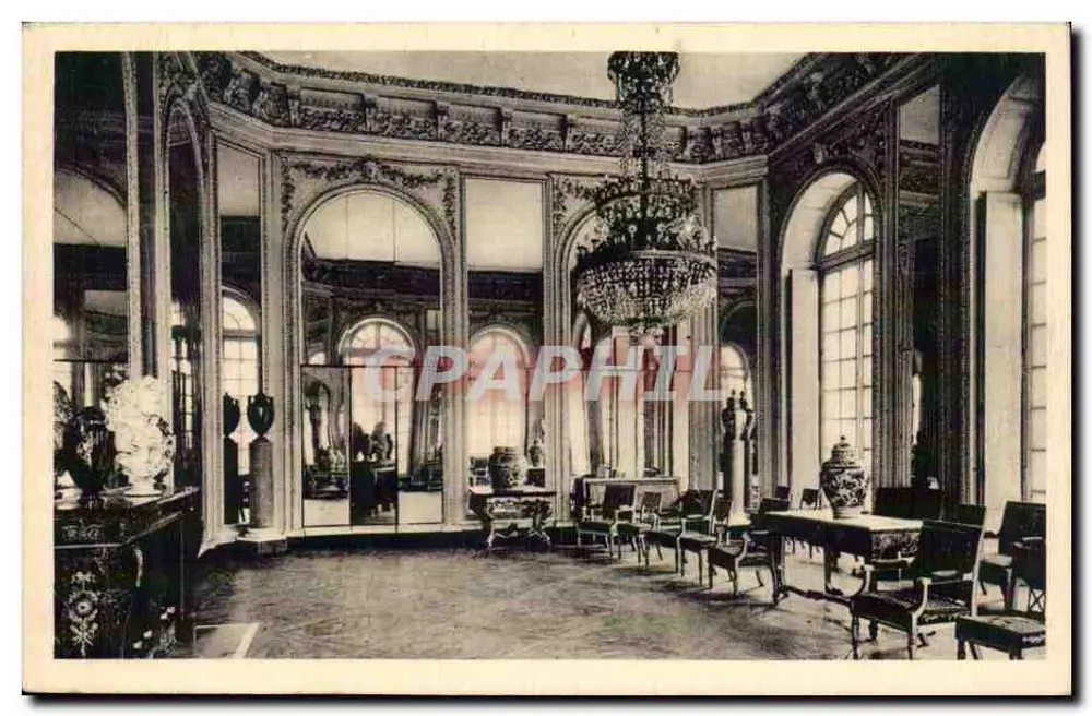 Versalhes (Grande Trianon) — Sala dos Espelhos — Service Commercial Monuments Historiques, Paris - Frente