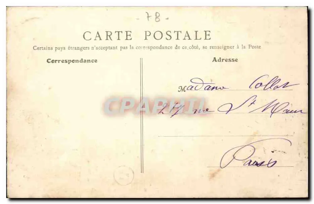 Prefeitura — Environs de Meulan — Aulnay — J. Klein, editor Meulan - Verso