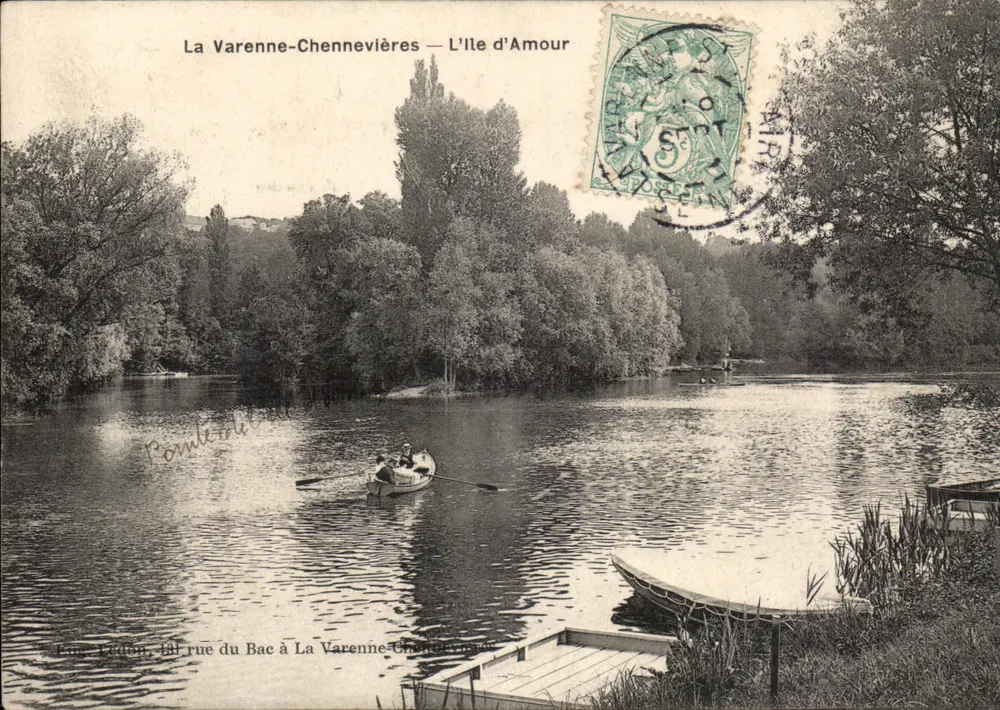 La Varenne-Chennevières — L'Île d'Amour — Verlag: L.P.M. Paris - Vorderseite