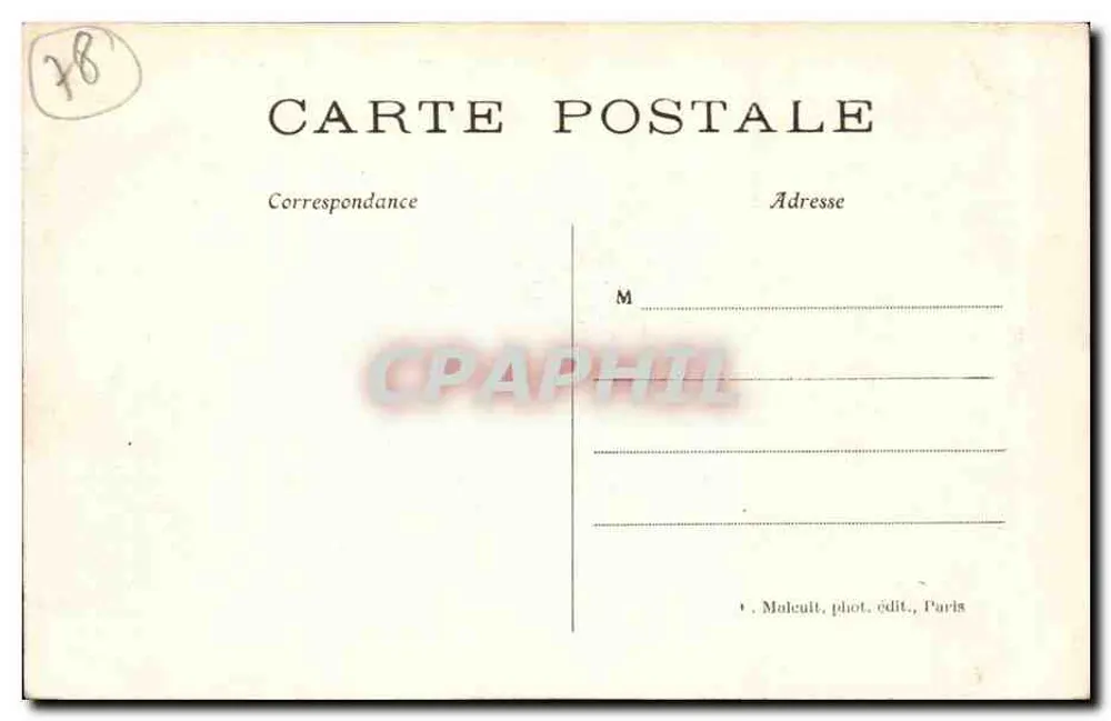 Abtei VAUX-de-CERNAY — Nordflügel — E.M. n°2204 - Rückseite