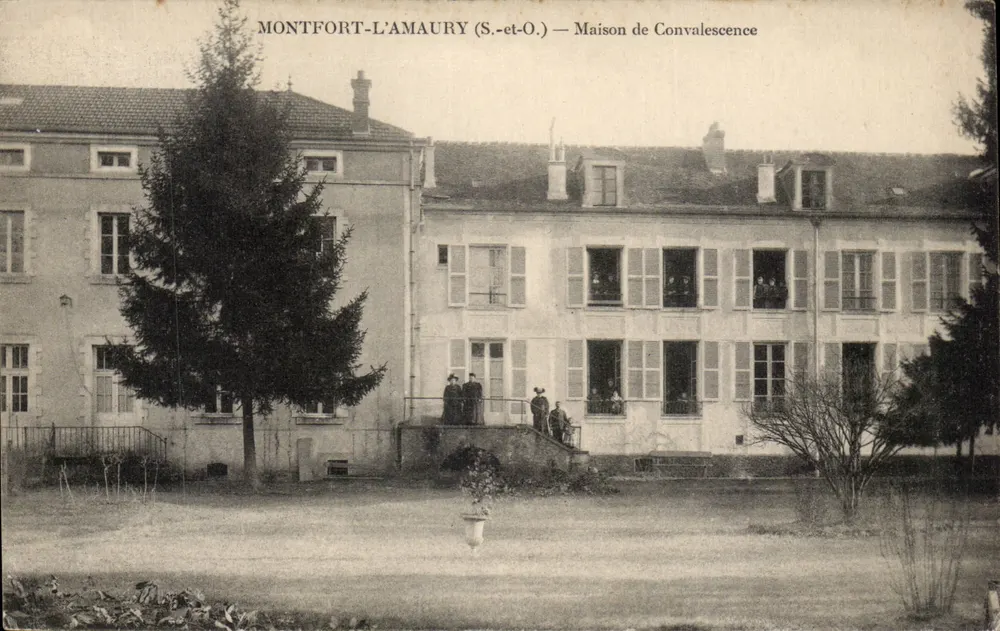 Montfort-l'Amaury (S.-et-O.) — Casa de Convalescência - Frente