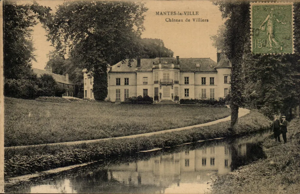 MANTES-la-VILLE — Schloss Villiers — Verlag S. Challemont - Vorderseite