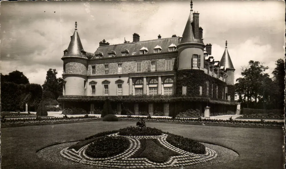 Schloss Rambouillet — Präsidialresidenz — M. Aube, Verlag 23, rue Lenoire, Rambouillet (S.&-O.) - Vorderseite