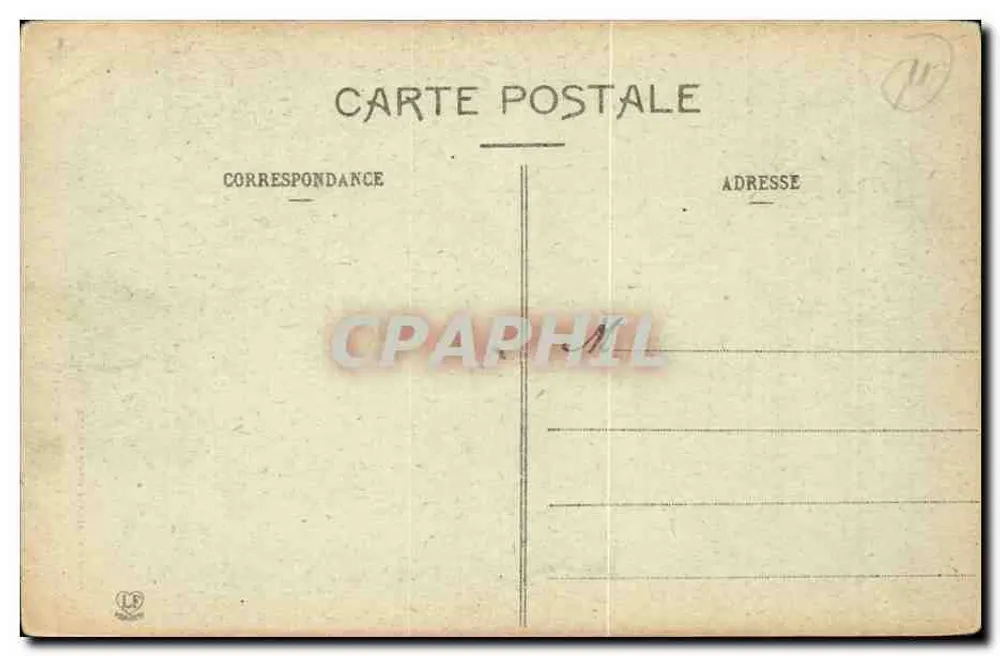 Abadia de Fontfroide (Aude) – A Cour de Luís XIV – Fototipo Lassuce (Montpellier) - Verso