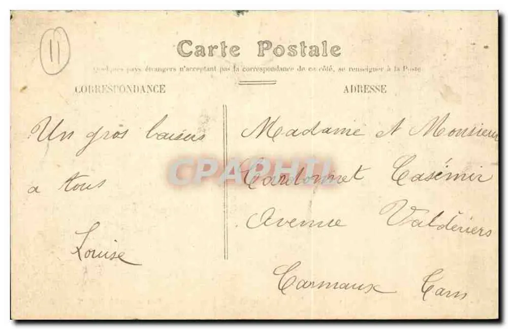 Narbonne — O Boulevard da Revolução — Edição especial Paris-Narbonne, n°11 - Verso