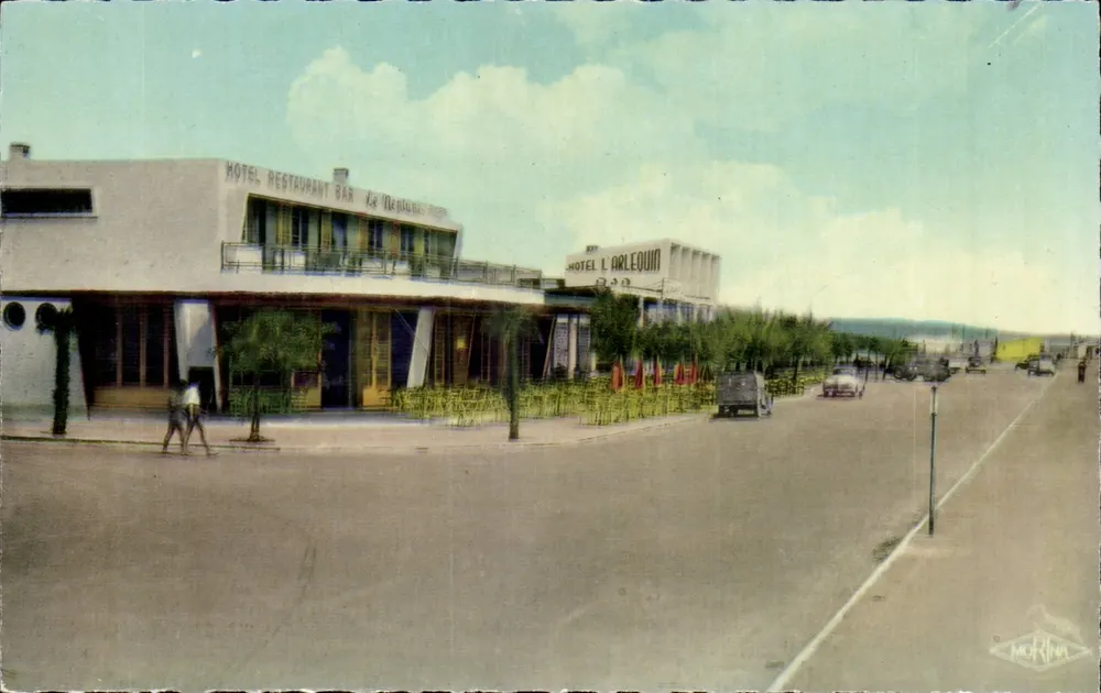 Hotel Restaurante Bar Le Néouvière — Narbonne-Plage — Edições Morina & Morina - Frente