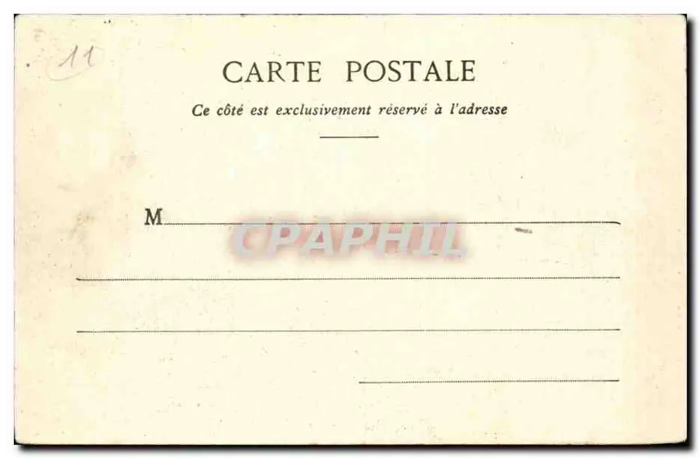 Ermitage Saint-Hilaire, nahe Limoux — Tal der Aude — Verlag A. Tranton, Serie N°37 - Rückseite