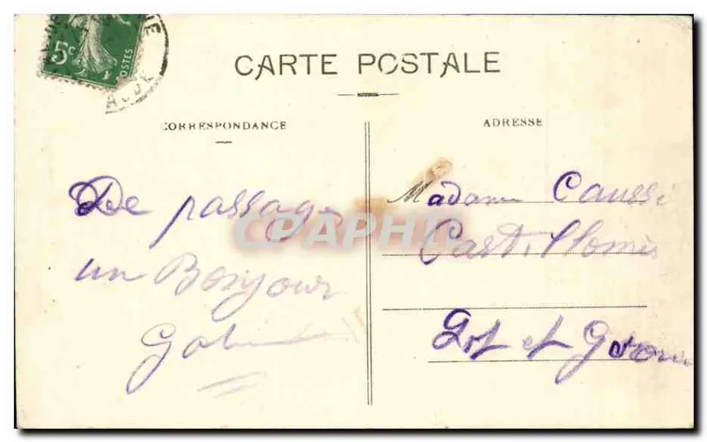 NARBONNE — A Escola da Cidade — Edição E. Prunot - Verso