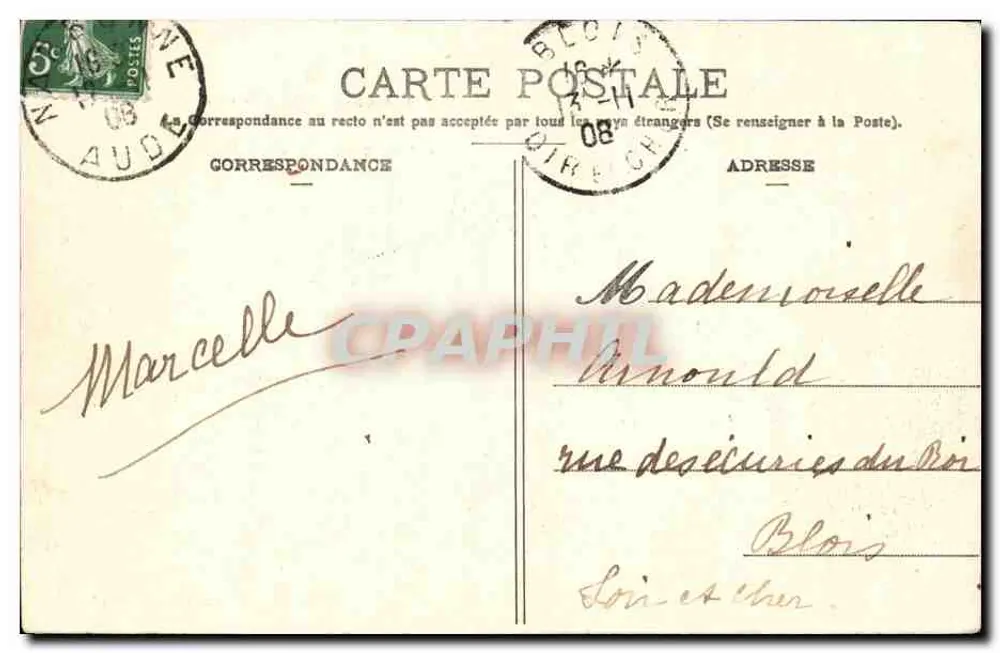 NARBONNE — Pont Voltaire — L. Janson, editor - Verso