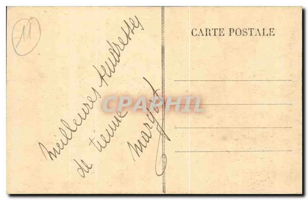 NARBONNE — Cours Mirabeau et Promenade des Barques — Édit. Brescon - Rückseite