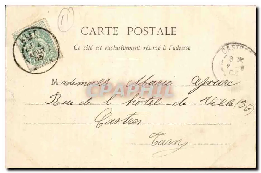 Gorges da Hude - Desfiladeiro de Pierre Irys — editada por A. Trantoul - Verso