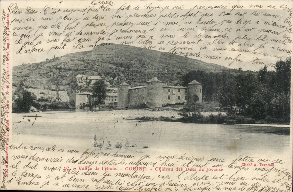 Vale do Huve - Gouizh - Castelo dos Duques de Joyeuse — Imp. Lignonche Frères, série 40 - Frente