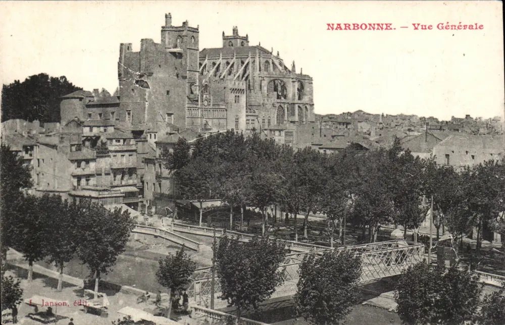 NARBONNE — Vista Geral — L. Janson, editor - Frente