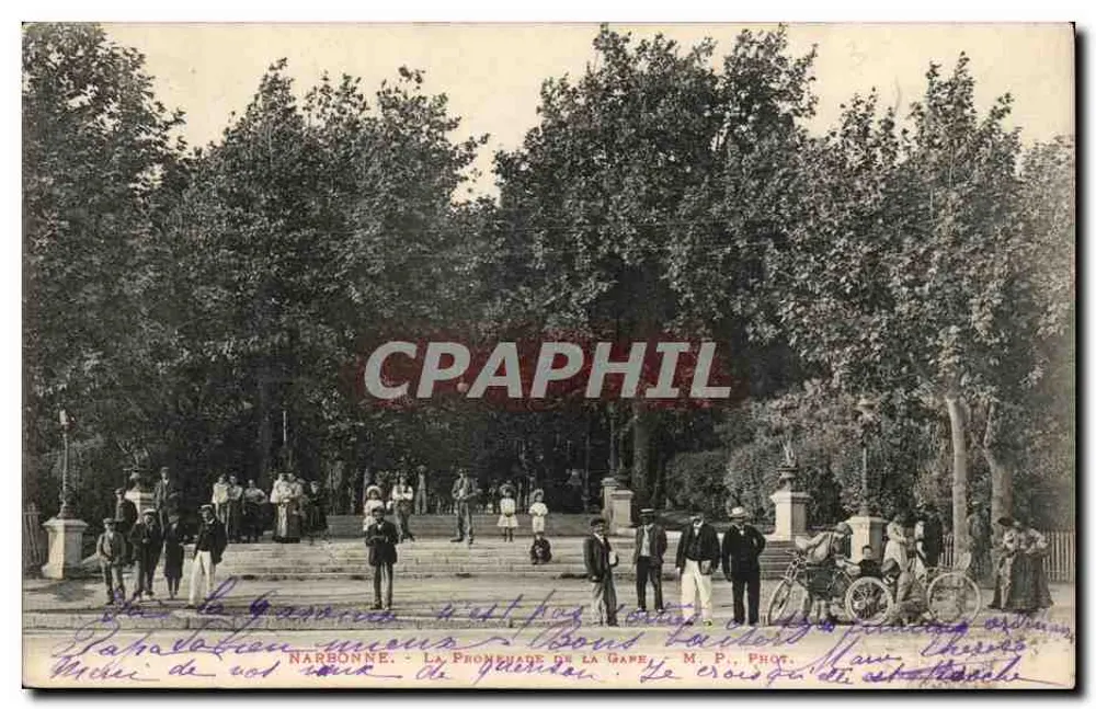 NARBONNE — Die Aussprache der Station — M. P. Phot. - Vorderseite