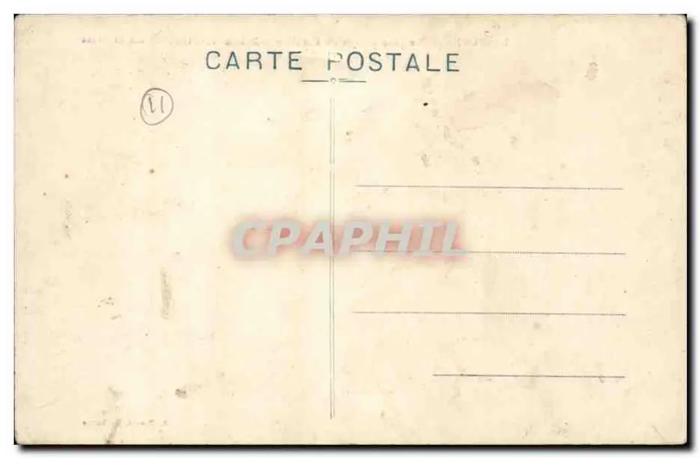 NARBONNE - Panoramablick auf den Canal de la Robine (Südseite) — E. Perret, Narbonne - Rückseite