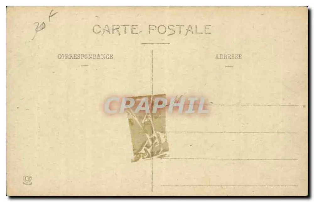 Narbonne — Dom Trzech Karmelitów — Fototypia Labouche Frères, Toulouse - Rewers