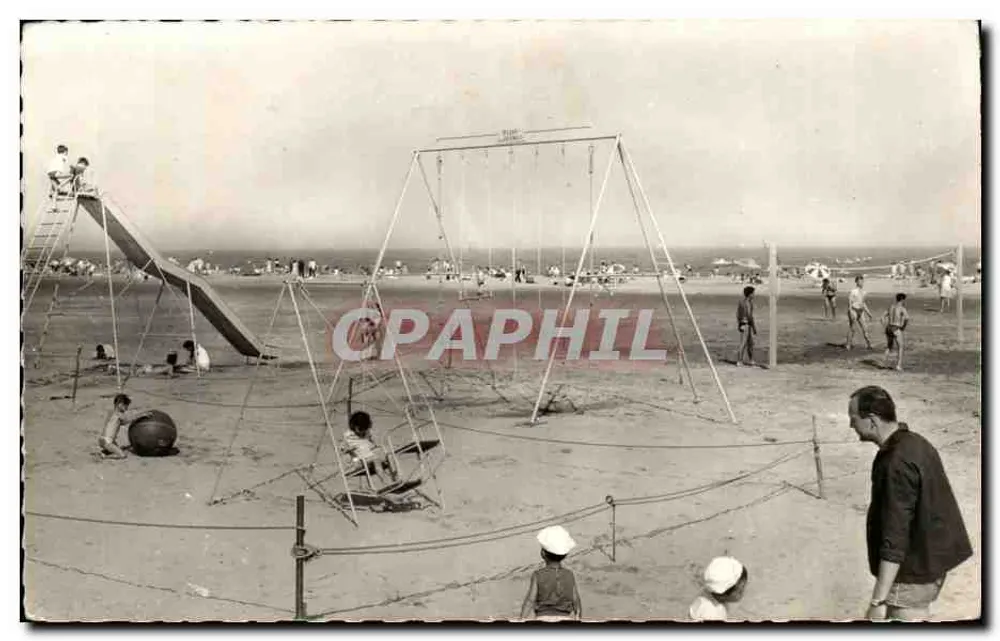 NARBONNE-PLAGE (Aude) — Die Freuden der Strand — unbekannter Verlag - Vorderseite