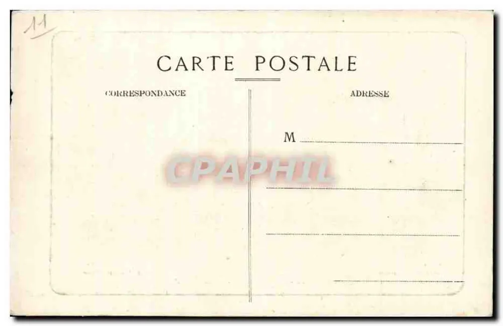 Cidade de Carcassonne — Conjunto das Fortificações - Lado Oeste — E. Rondière, editor - Verso