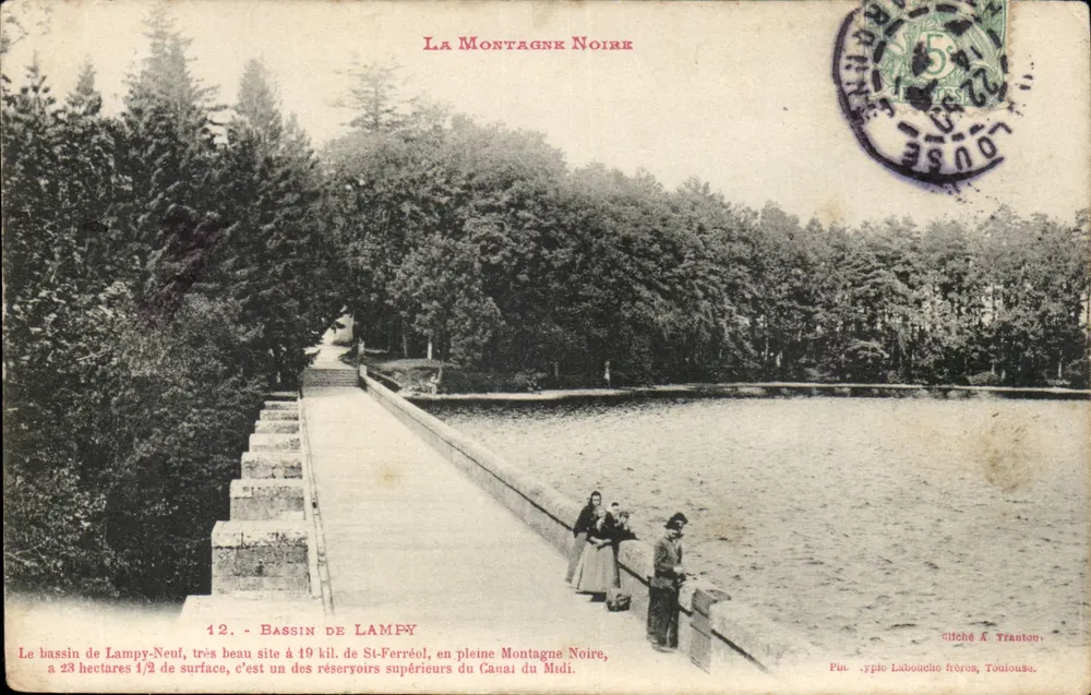Lampy-Neuf-See — Montagne Noire — Foto von A. Trantoun - Vorderseite