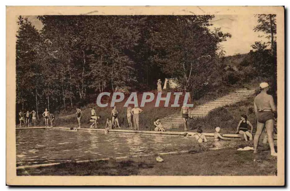 Naturistencamp — Das Schwimmbad — Tal von Chevreuse (S.-et-O.) - Vorderseite