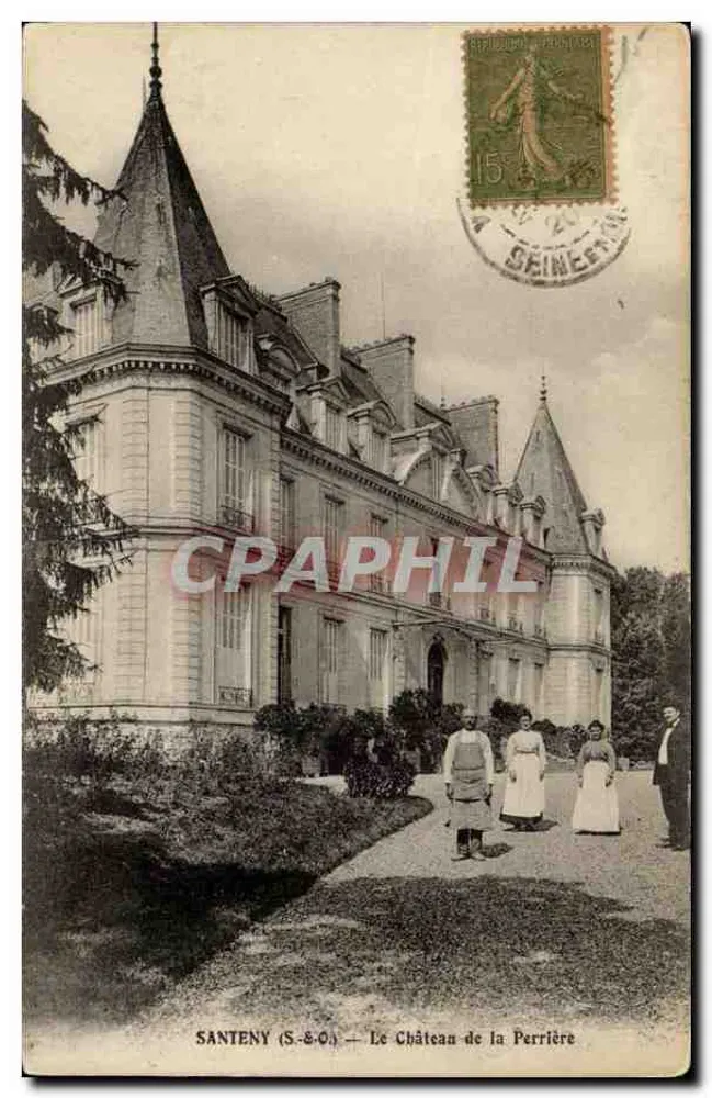 Santeny (S.-&-O) — Zamek La Perrière - Awers